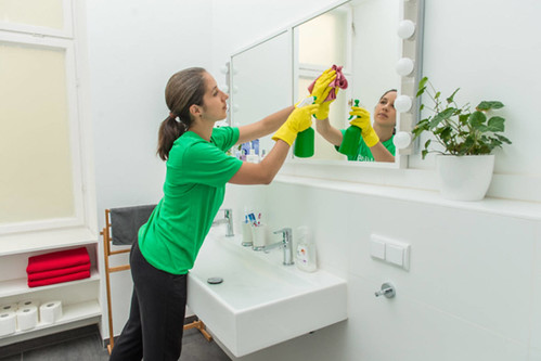 how to clean bathroom 